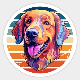 Golden Retriever Quote Sticker